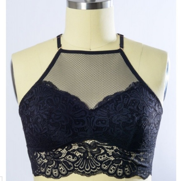 Other - Plus Size Lace Racerback Bralette